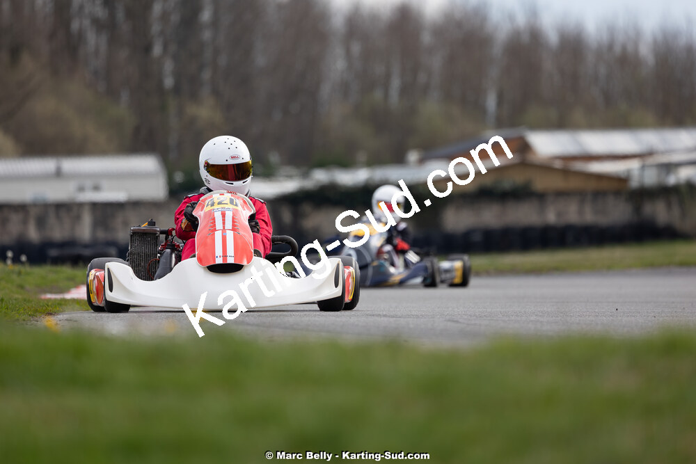 08/03/2026 : 1ère manche de l’Atlantic Trophée à Lescar (photos Marc Belly) 2026 — karting