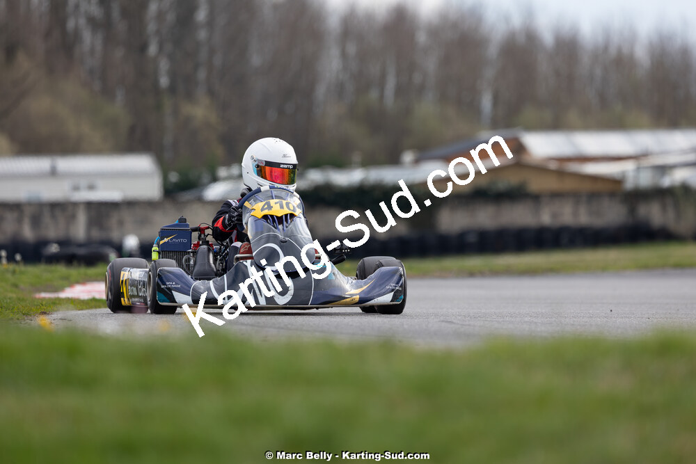 08/03/2026 : 1ère manche de l’Atlantic Trophée à Lescar (photos Marc Belly) 2026 — karting