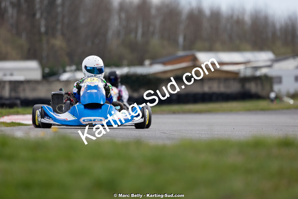 08/03/2026 : 1ère manche de l’Atlantic Trophée à Lescar (photos Marc Belly) 2026 — karting