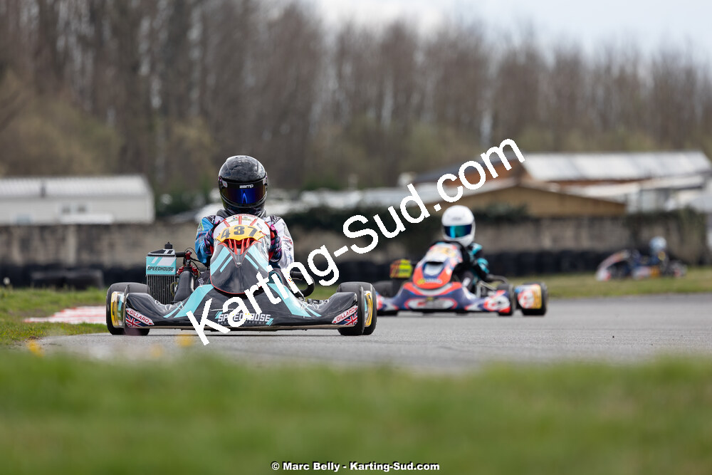 08/03/2026 : 1ère manche de l’Atlantic Trophée à Lescar (photos Marc Belly) 2026 — karting