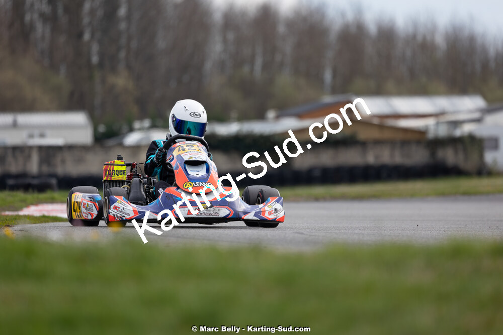 08/03/2026 : 1ère manche de l’Atlantic Trophée à Lescar (photos Marc Belly) 2026 — karting