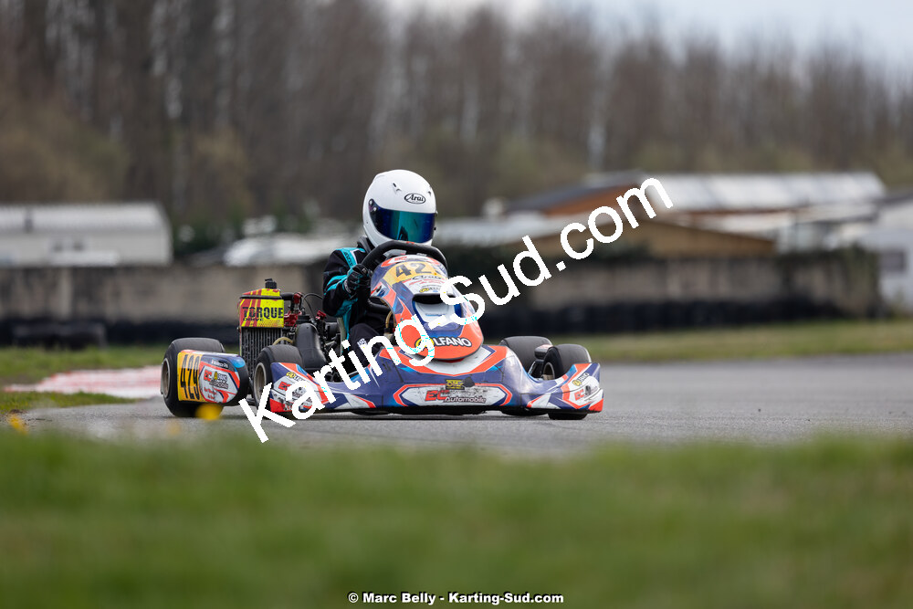08/03/2026 : 1ère manche de l’Atlantic Trophée à Lescar (photos Marc Belly) 2026 — karting