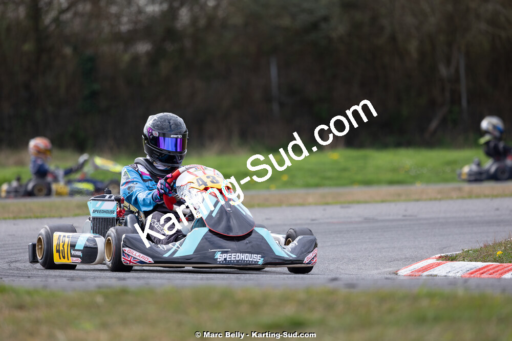 08/03/2026 : 1ère manche de l’Atlantic Trophée à Lescar (photos Marc Belly) 2026 — karting