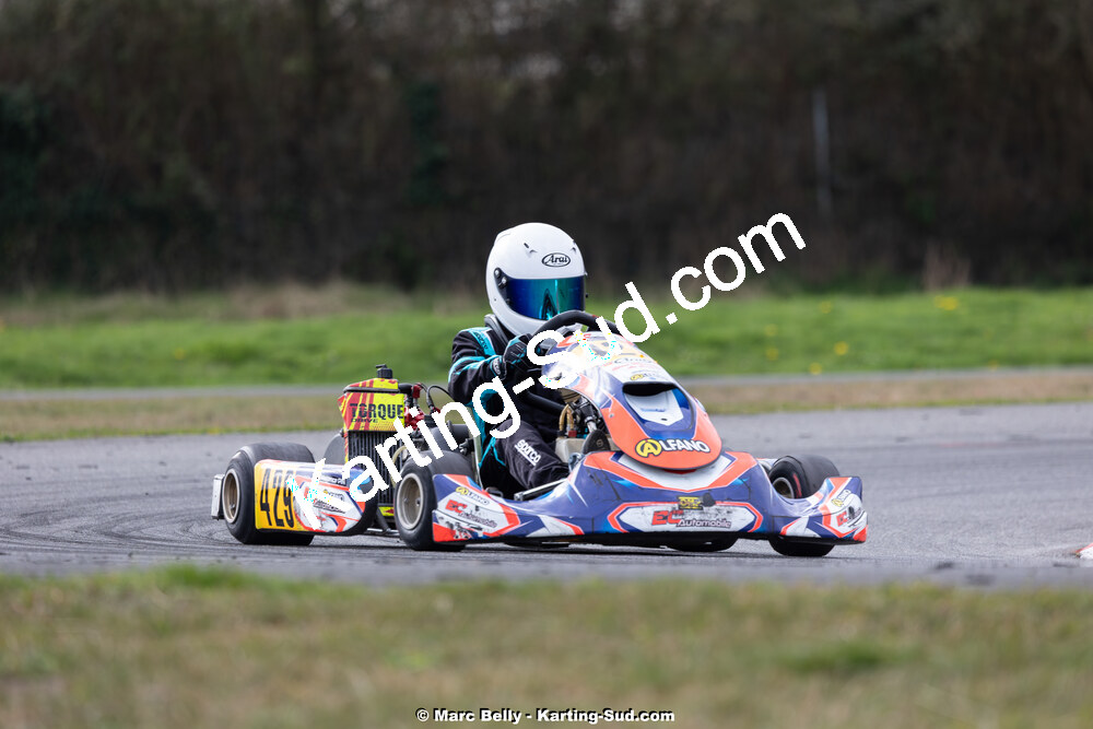08/03/2026 : 1ère manche de l’Atlantic Trophée à Lescar (photos Marc Belly) 2026 — karting