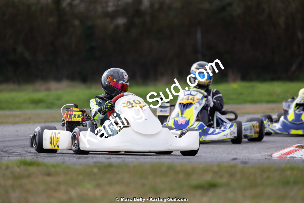 08/03/2026 : 1ère manche de l’Atlantic Trophée à Lescar (photos Marc Belly) 2026 — karting