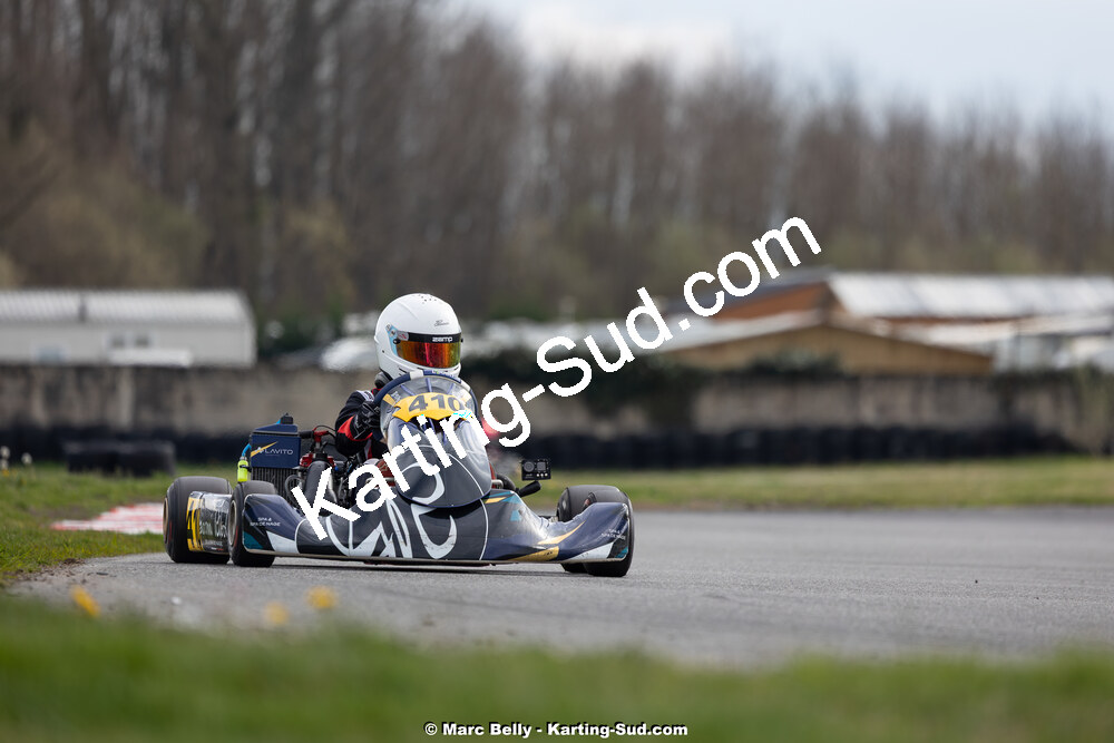 08/03/2026 : 1ère manche de l’Atlantic Trophée à Lescar (photos Marc Belly) 2026 — karting
