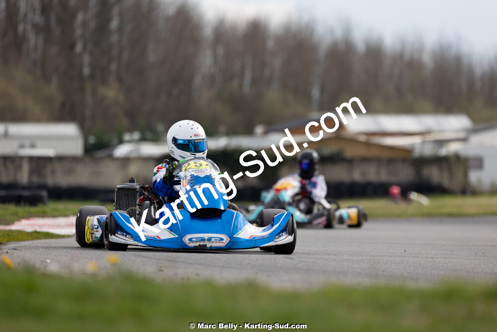 08/03/2026 : 1ère manche de l’Atlantic Trophée à Lescar (photos Marc Belly) 2026 — karting