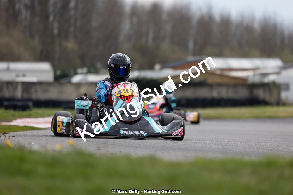 08/03/2026 : 1ère manche de l’Atlantic Trophée à Lescar (photos Marc Belly) 2026 — karting