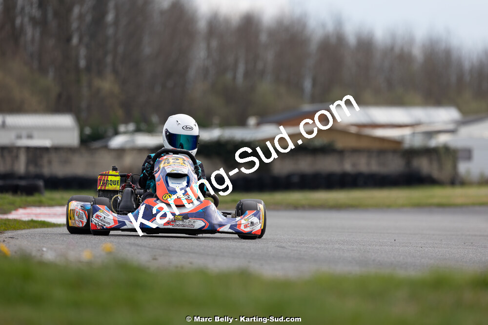 08/03/2026 : 1ère manche de l’Atlantic Trophée à Lescar (photos Marc Belly) 2026 — karting