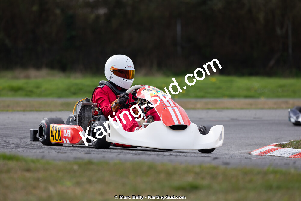 08/03/2026 : 1ère manche de l’Atlantic Trophée à Lescar (photos Marc Belly) 2026 — karting
