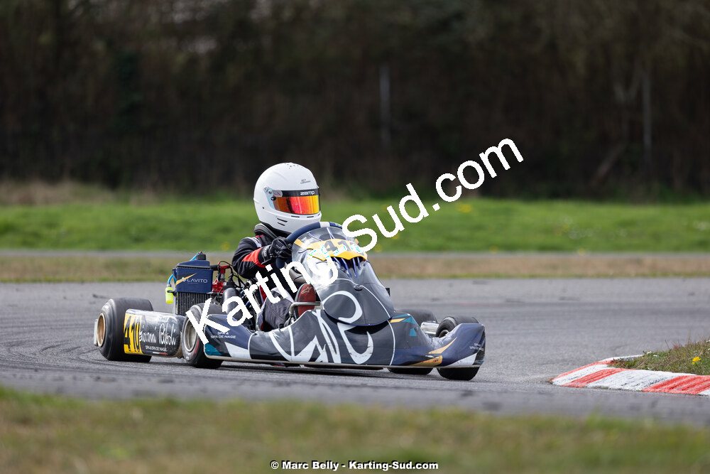 08/03/2026 : 1ère manche de l’Atlantic Trophée à Lescar (photos Marc Belly) 2026 — karting