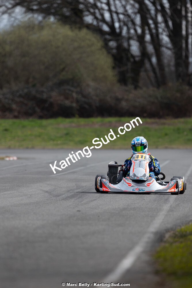 08/03/2026 : 1ère manche de l’Atlantic Trophée à Lescar (photos Marc Belly) 2026 — karting
