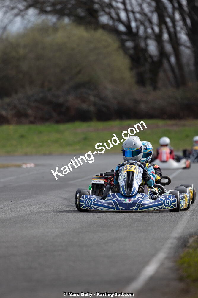 08/03/2026 : 1ère manche de l’Atlantic Trophée à Lescar (photos Marc Belly) 2026 — karting