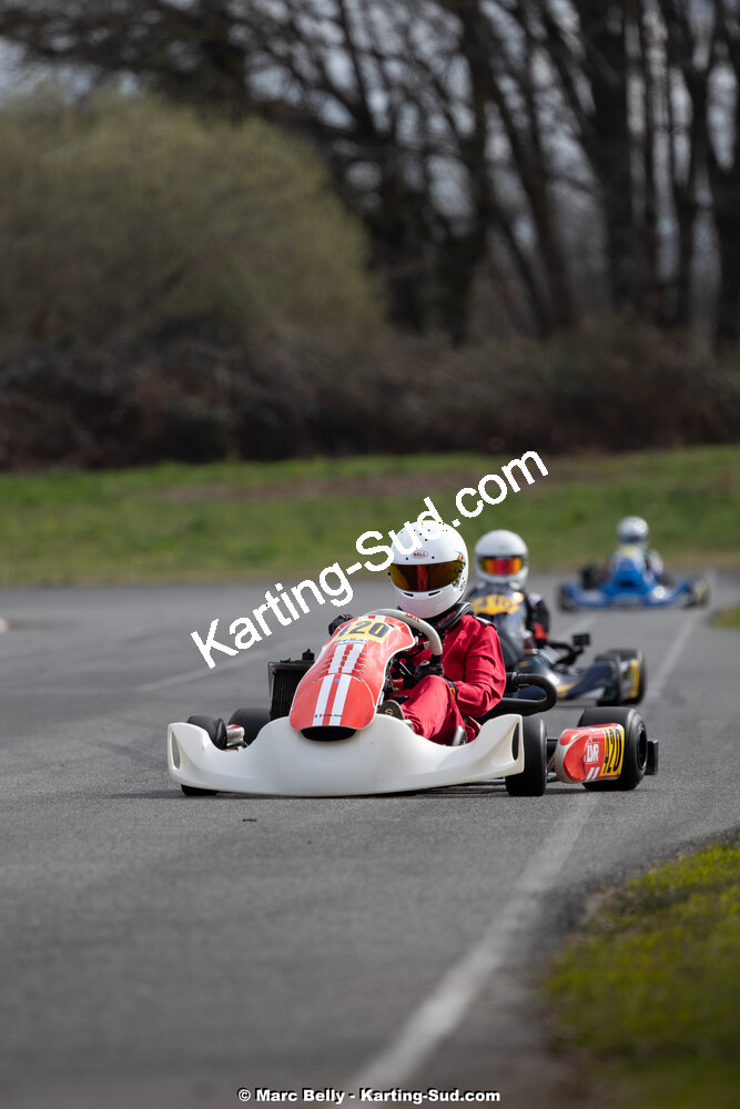 08/03/2026 : 1ère manche de l’Atlantic Trophée à Lescar (photos Marc Belly) 2026 — karting