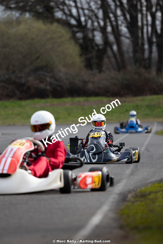 08/03/2026 : 1ère manche de l’Atlantic Trophée à Lescar (photos Marc Belly) 2026 — karting