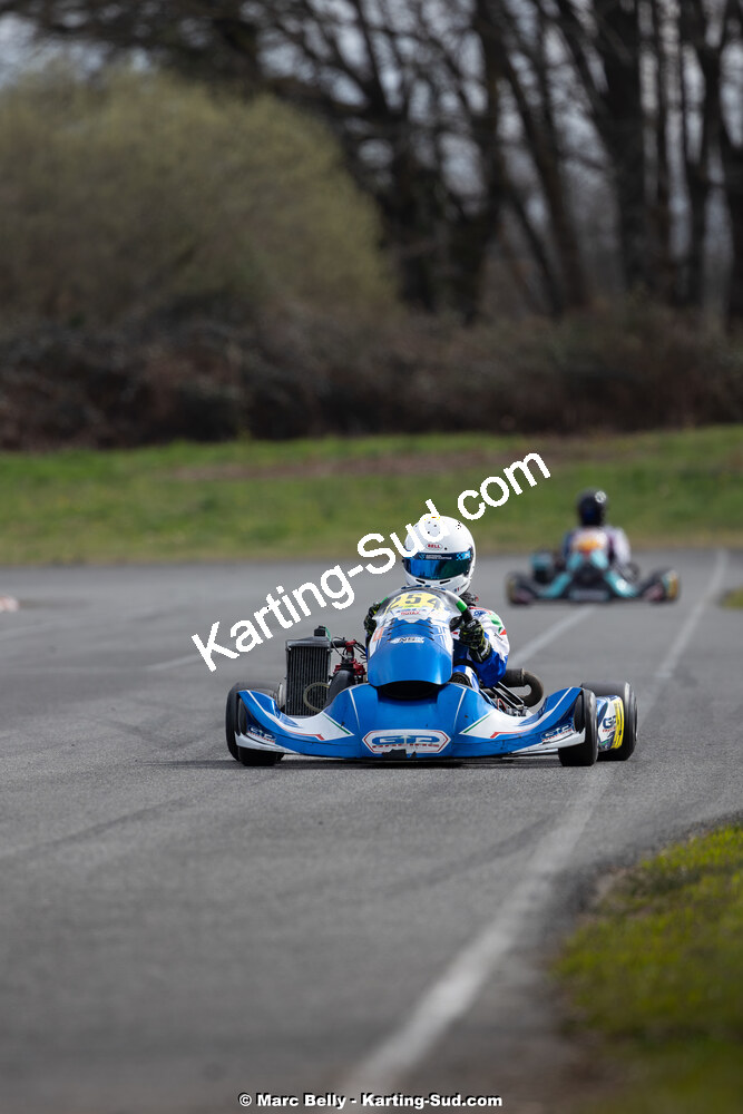 08/03/2026 : 1ère manche de l’Atlantic Trophée à Lescar (photos Marc Belly) 2026 — karting