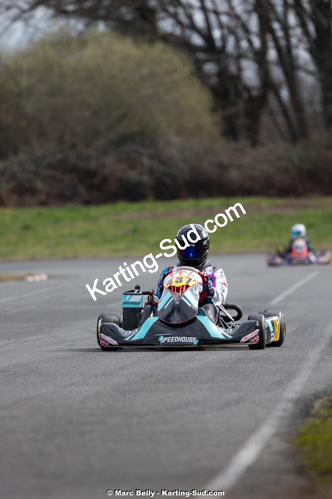08/03/2026 : 1ère manche de l’Atlantic Trophée à Lescar (photos Marc Belly) 2026 — karting