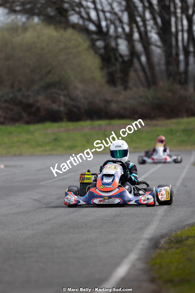 08/03/2026 : 1ère manche de l’Atlantic Trophée à Lescar (photos Marc Belly) 2026 — karting