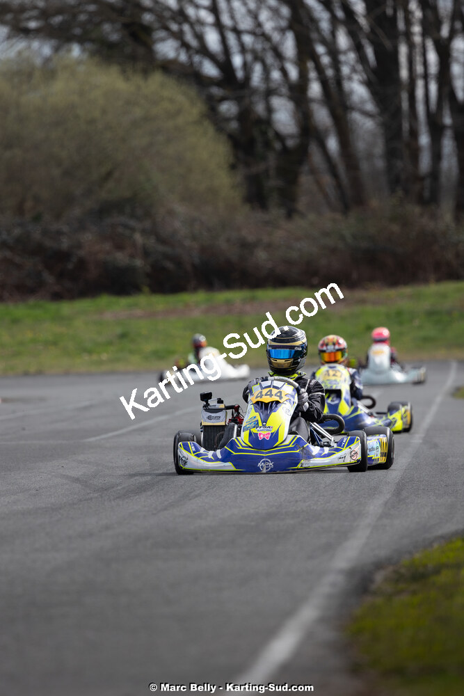 08/03/2026 : 1ère manche de l’Atlantic Trophée à Lescar (photos Marc Belly) 2026 — karting