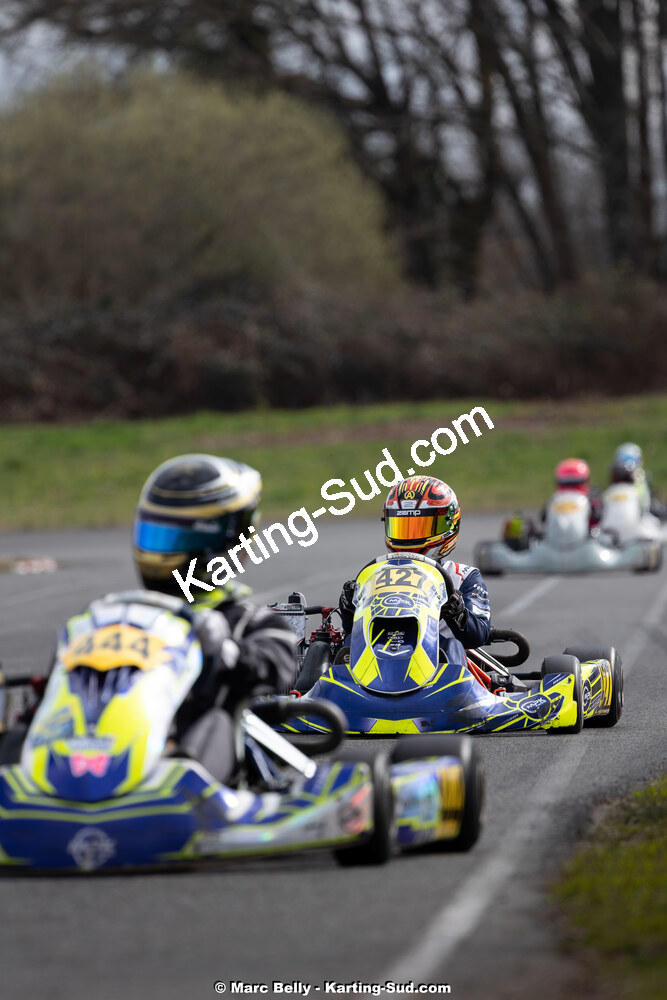 08/03/2026 : 1ère manche de l’Atlantic Trophée à Lescar (photos Marc Belly) 2026 — karting