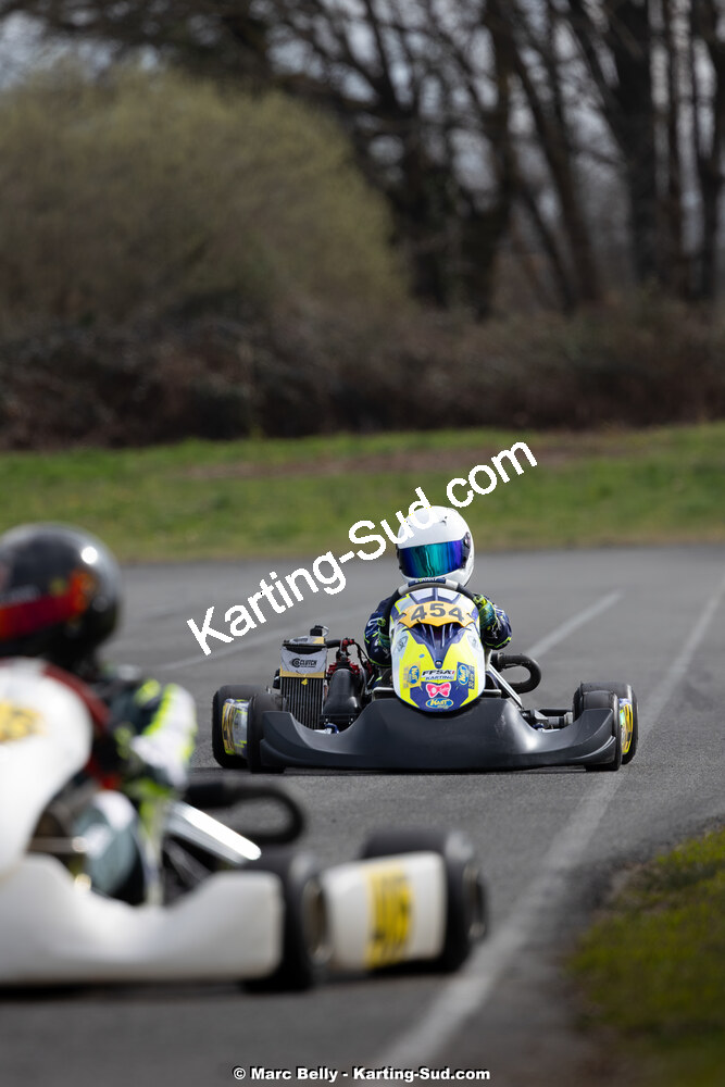 08/03/2026 : 1ère manche de l’Atlantic Trophée à Lescar (photos Marc Belly) 2026 — karting