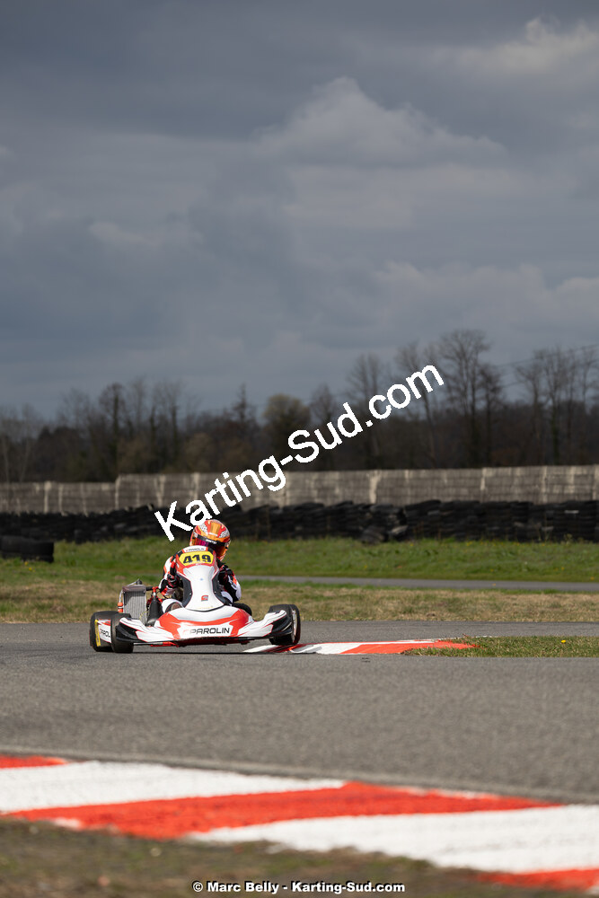 08/03/2026 : 1ère manche de l’Atlantic Trophée à Lescar (photos Marc Belly) 2026 — karting