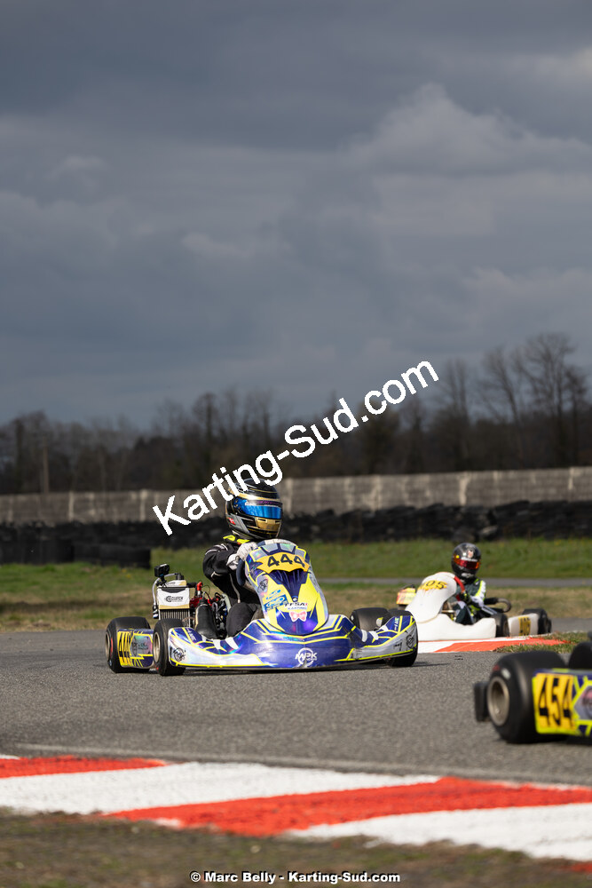 08/03/2026 : 1ère manche de l’Atlantic Trophée à Lescar (photos Marc Belly) 2026 — karting