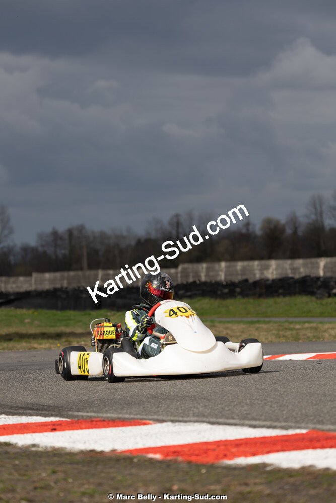 08/03/2026 : 1ère manche de l’Atlantic Trophée à Lescar (photos Marc Belly) 2026 — karting