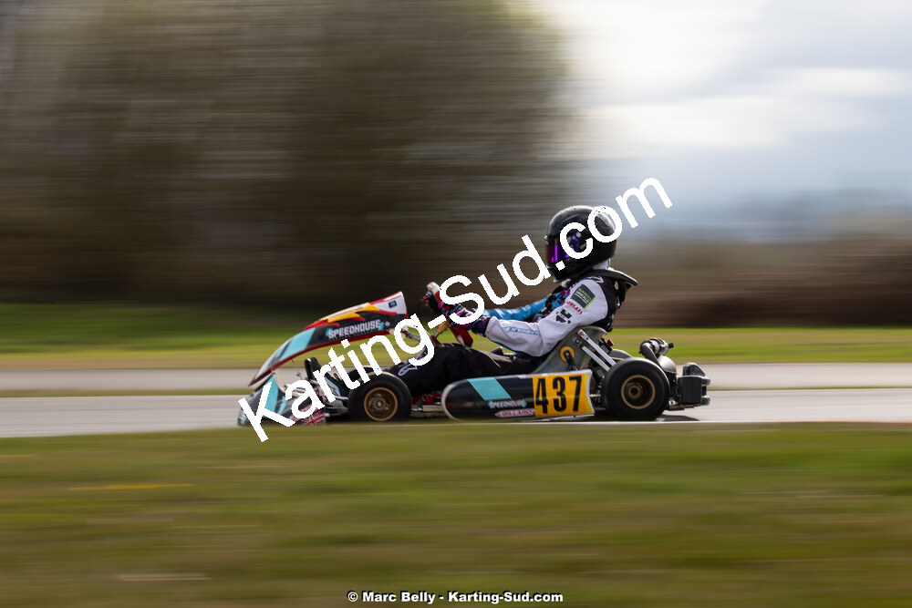 08/03/2026 : 1ère manche de l’Atlantic Trophée à Lescar (photos Marc Belly) 2026 — karting