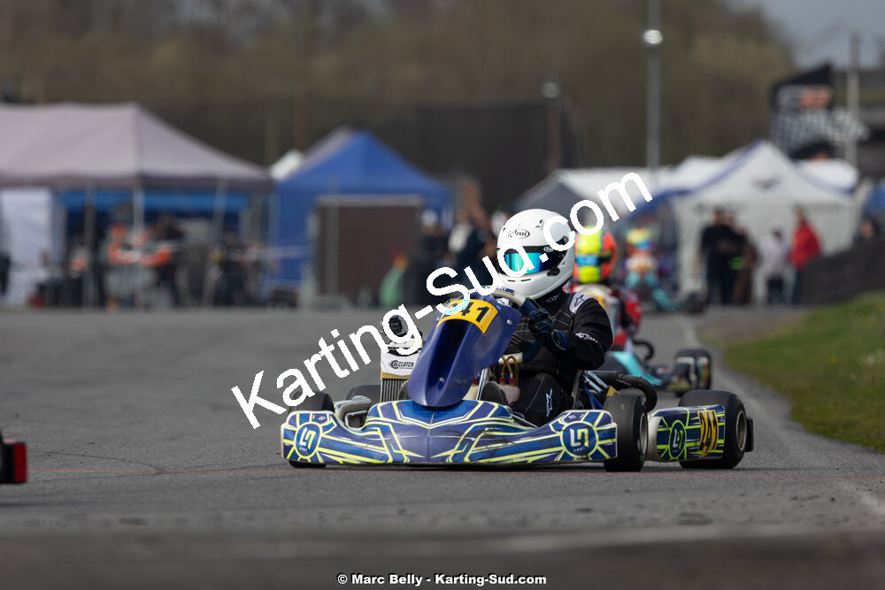 08/03/2026 : 1ère manche de l’Atlantic Trophée à Lescar (photos Marc Belly) 2026 — karting