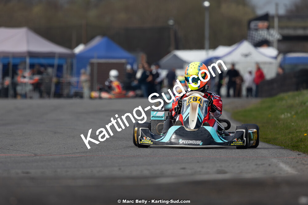 08/03/2026 : 1ère manche de l’Atlantic Trophée à Lescar (photos Marc Belly) 2026 — karting