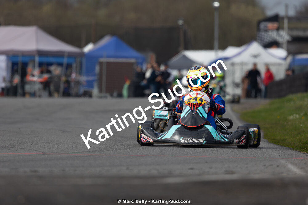 08/03/2026 : 1ère manche de l’Atlantic Trophée à Lescar (photos Marc Belly) 2026 — karting