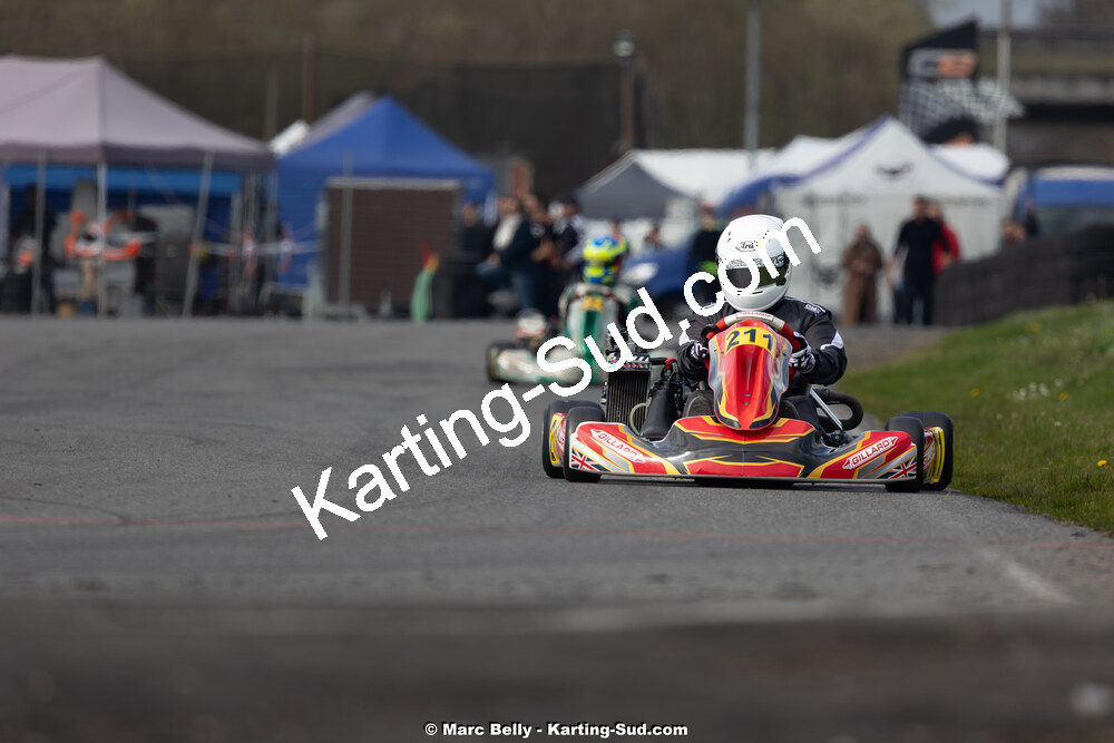 08/03/2026 : 1ère manche de l’Atlantic Trophée à Lescar (photos Marc Belly) 2026 — karting