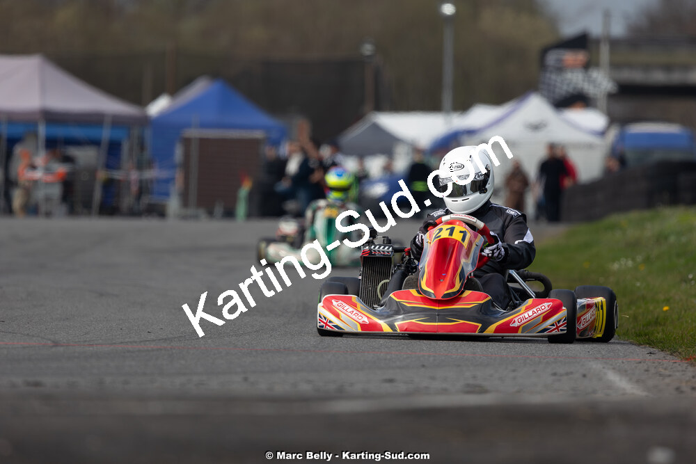 08/03/2026 : 1ère manche de l’Atlantic Trophée à Lescar (photos Marc Belly) 2026 — karting