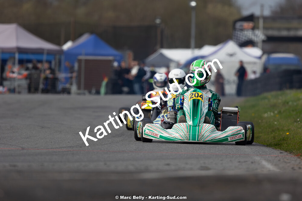 08/03/2026 : 1ère manche de l’Atlantic Trophée à Lescar (photos Marc Belly) 2026 — karting