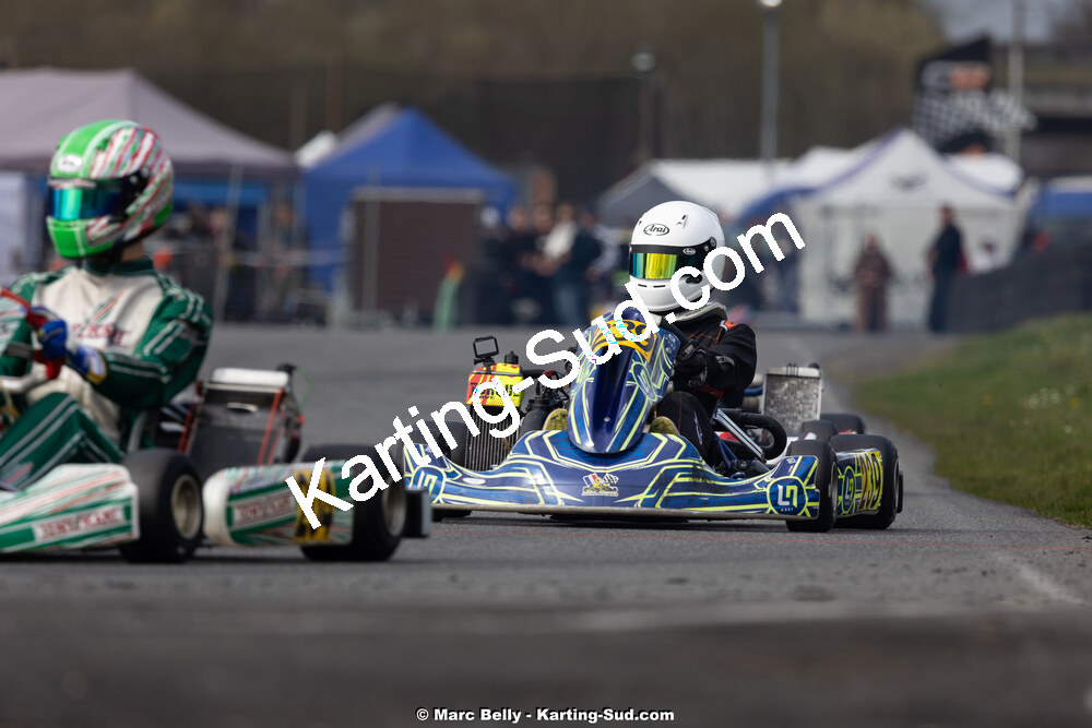 08/03/2026 : 1ère manche de l’Atlantic Trophée à Lescar (photos Marc Belly) 2026 — karting