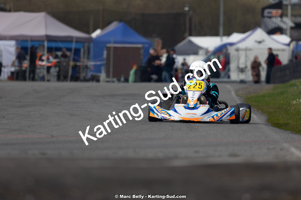 08/03/2026 : 1ère manche de l’Atlantic Trophée à Lescar (photos Marc Belly) 2026 — karting