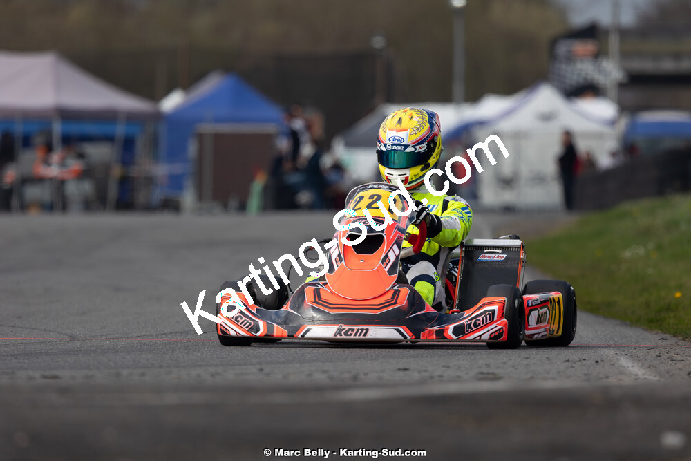 08/03/2026 : 1ère manche de l’Atlantic Trophée à Lescar (photos Marc Belly) 2026 — karting