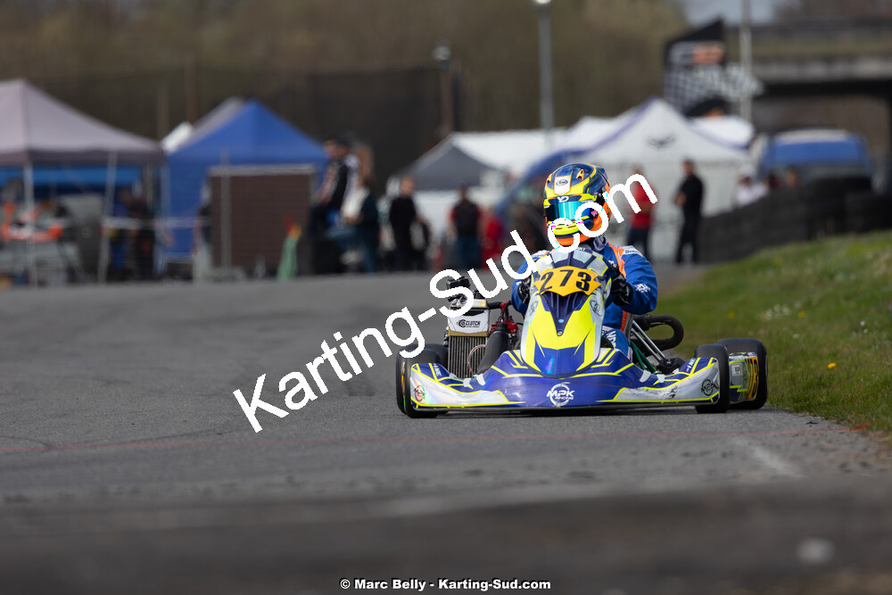 08/03/2026 : 1ère manche de l’Atlantic Trophée à Lescar (photos Marc Belly) 2026 — karting