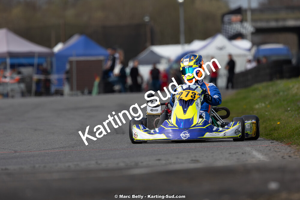 08/03/2026 : 1ère manche de l’Atlantic Trophée à Lescar (photos Marc Belly) 2026 — karting