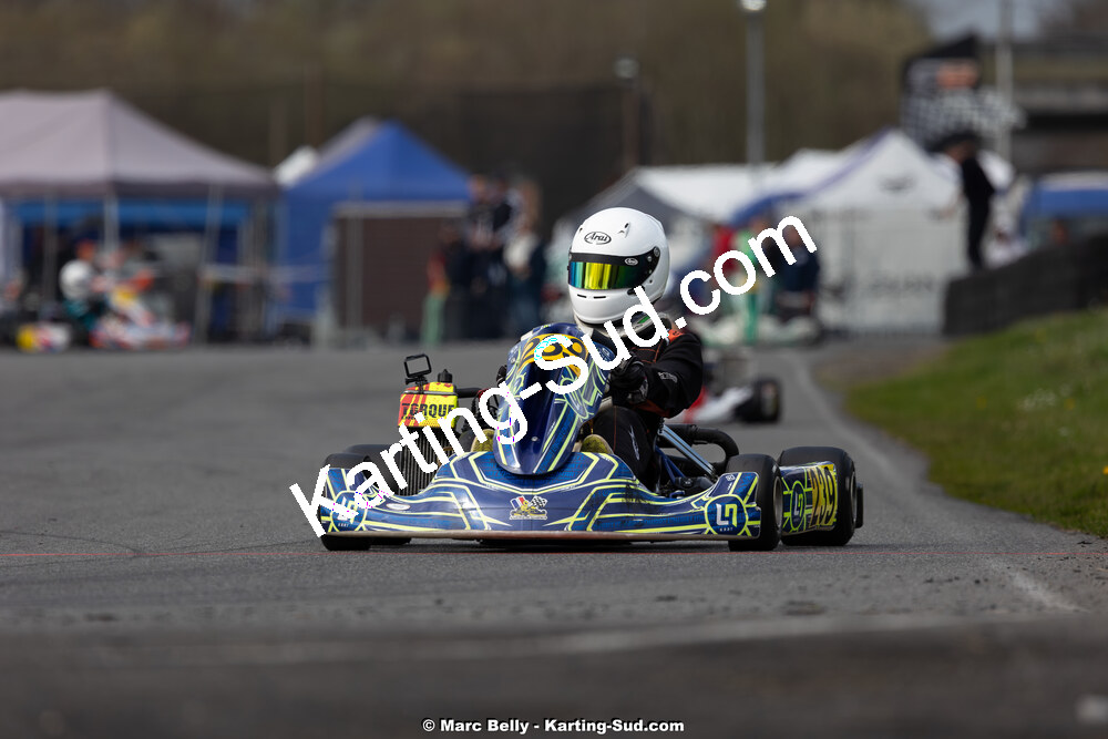 08/03/2026 : 1ère manche de l’Atlantic Trophée à Lescar (photos Marc Belly) 2026 — karting