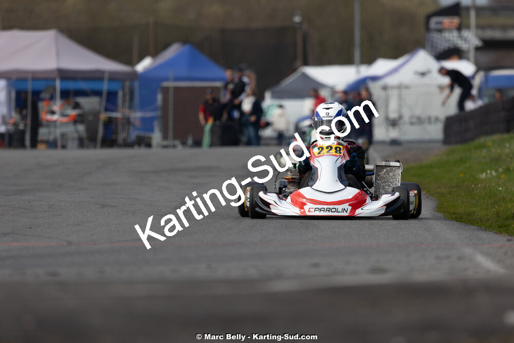 08/03/2026 : 1ère manche de l’Atlantic Trophée à Lescar (photos Marc Belly) 2026 — karting
