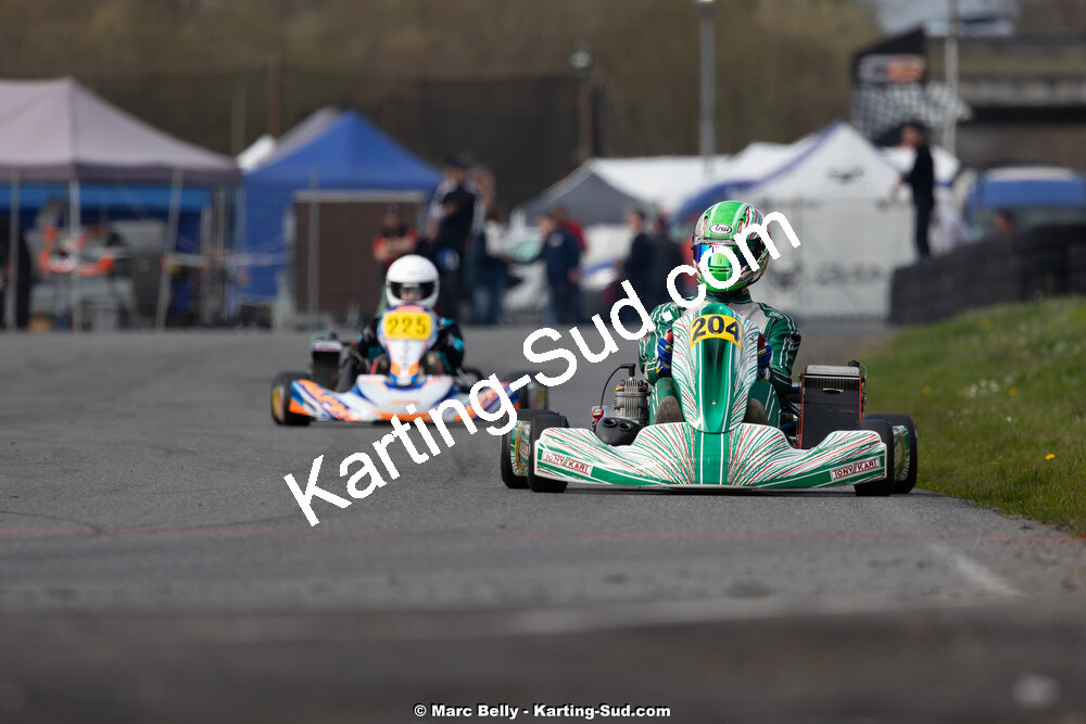 08/03/2026 : 1ère manche de l’Atlantic Trophée à Lescar (photos Marc Belly) 2026 — karting