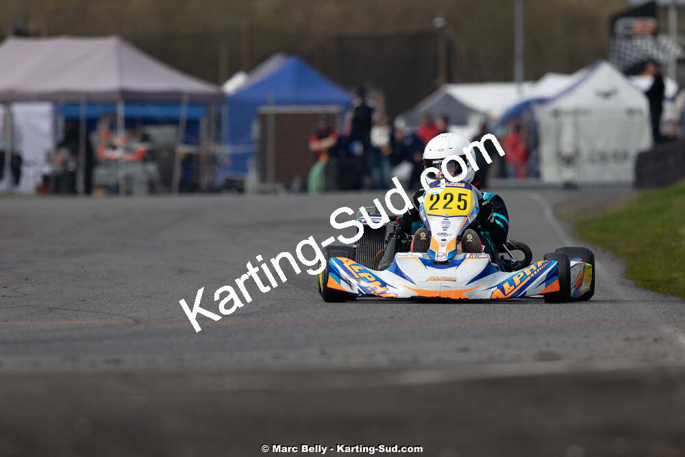 08/03/2026 : 1ère manche de l’Atlantic Trophée à Lescar (photos Marc Belly) 2026 — karting