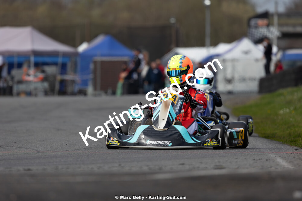 08/03/2026 : 1ère manche de l’Atlantic Trophée à Lescar (photos Marc Belly) 2026 — karting