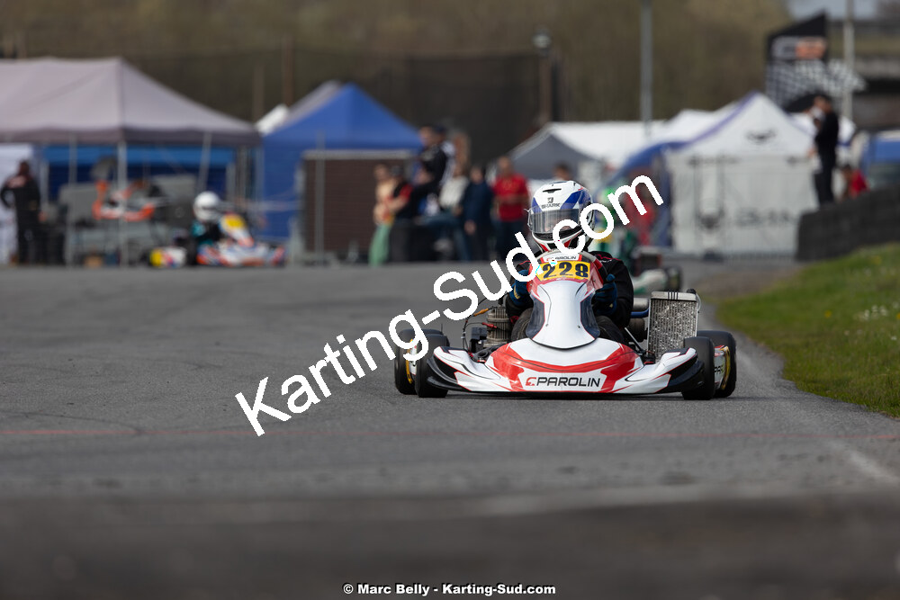 08/03/2026 : 1ère manche de l’Atlantic Trophée à Lescar (photos Marc Belly) 2026 — karting