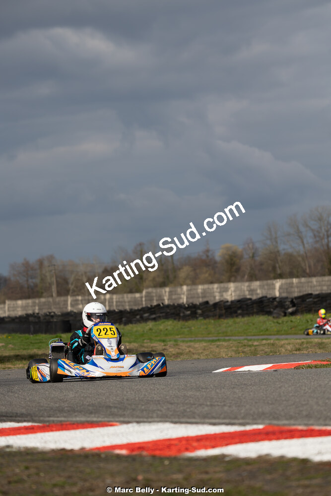 08/03/2026 : 1ère manche de l’Atlantic Trophée à Lescar (photos Marc Belly) 2026 — karting