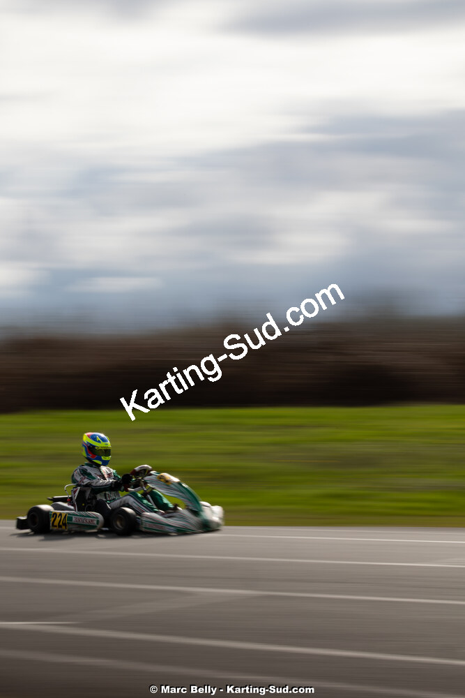 08/03/2026 : 1ère manche de l’Atlantic Trophée à Lescar (photos Marc Belly) 2026 — karting