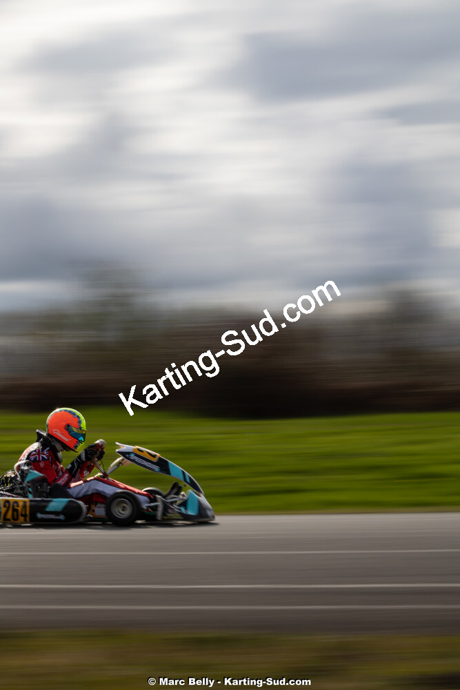 08/03/2026 : 1ère manche de l’Atlantic Trophée à Lescar (photos Marc Belly) 2026 — karting