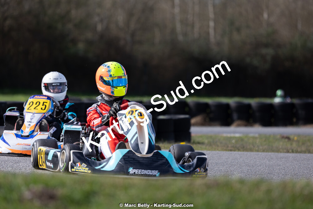 08/03/2026 : 1ère manche de l’Atlantic Trophée à Lescar (photos Marc Belly) 2026 — karting